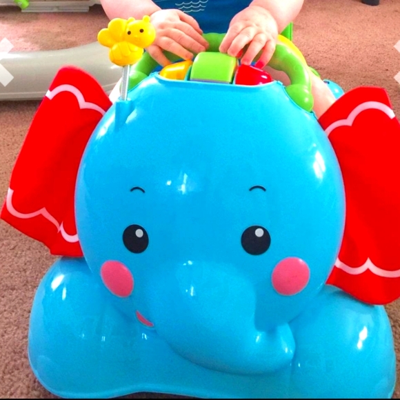 FisherPrice Toys Fisher Price 3in Bounce Ride Elephant Poshmark